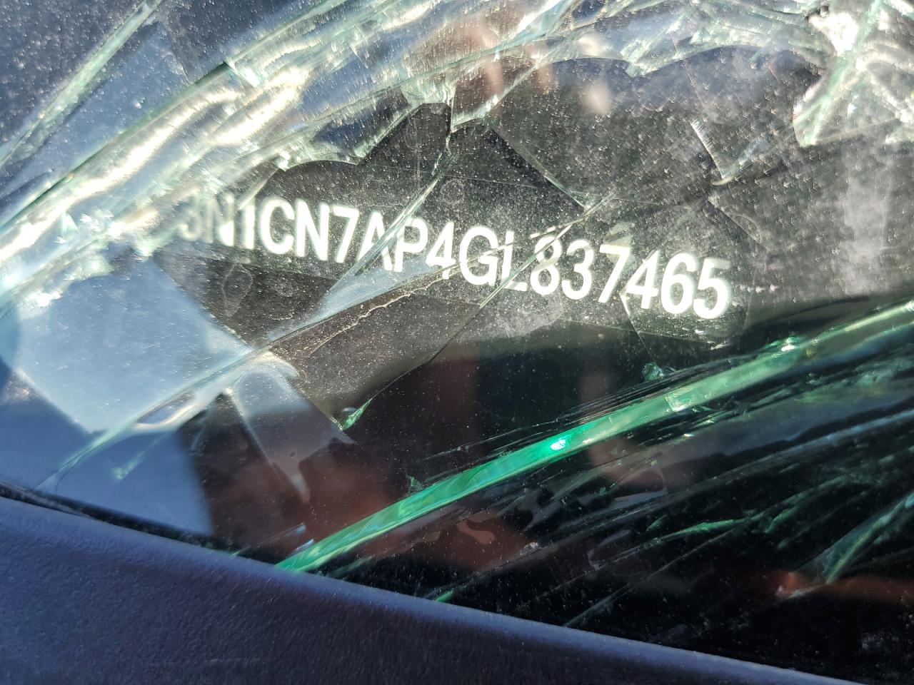 3N1CN7AP4GL837465 NISSAN VERSA 2016