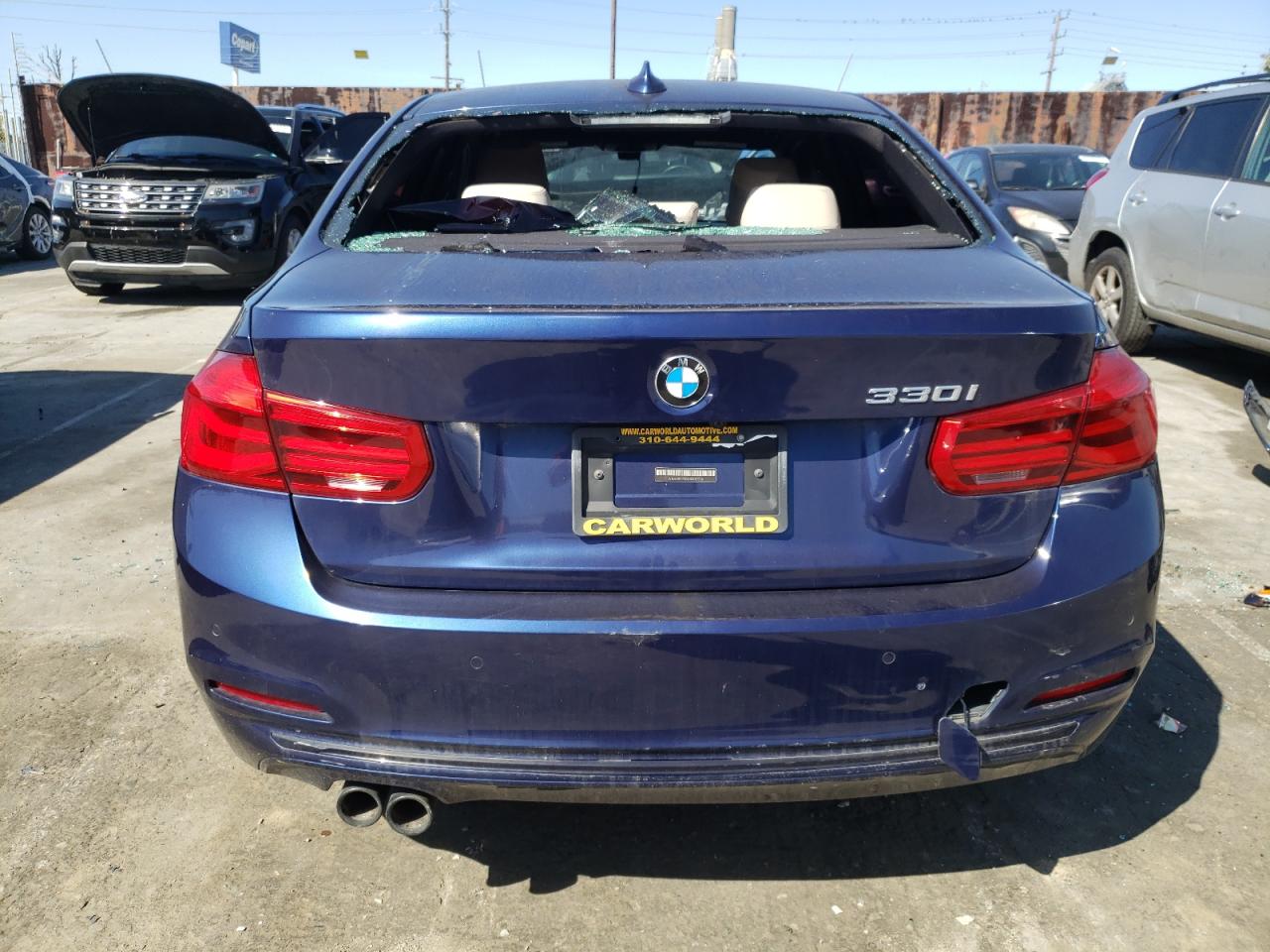 2017 BMW 330 I vin: WBA8B9G5XHNU51208