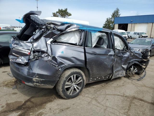 Lot #2455156336 2018 HONDA PILOT EXL salvage car