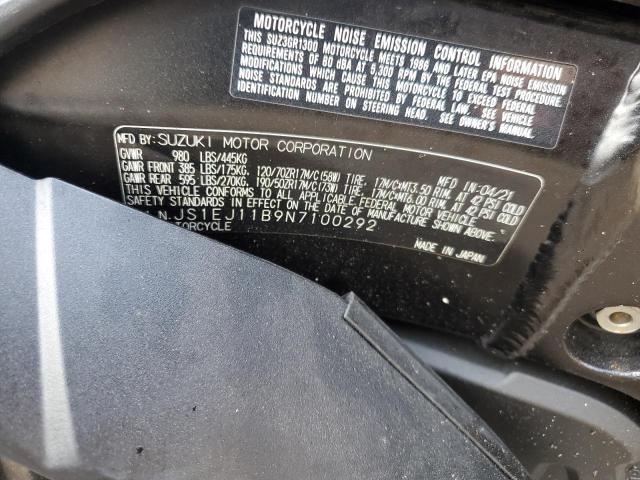 2022 SUZUKI GSX1300 RR - JS1EJ11B9N7100292