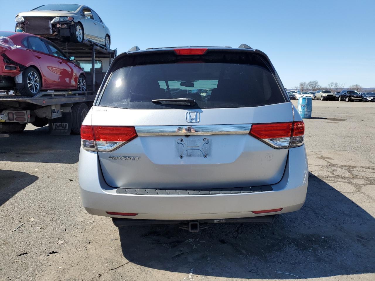 5FNRL5H63FB105551 2015 Honda Odyssey Exl