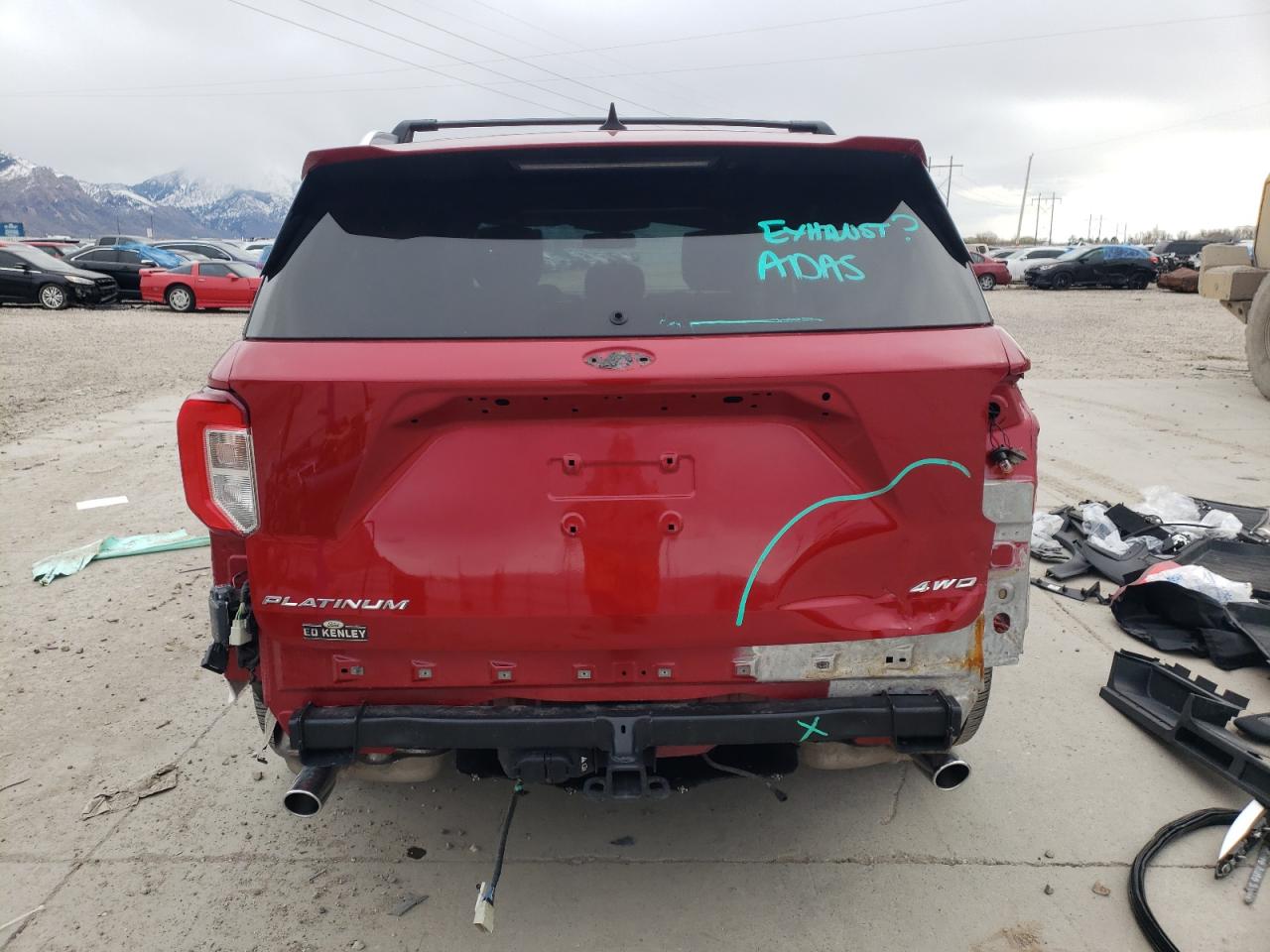 1FM5K8HW0NNA02635 FORD EXPLORER 2022