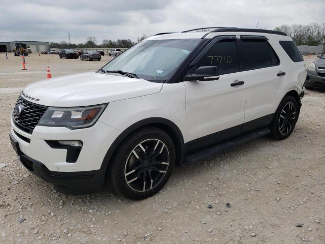Lot #2455345711 2019 FORD EXPLORER S salvage car