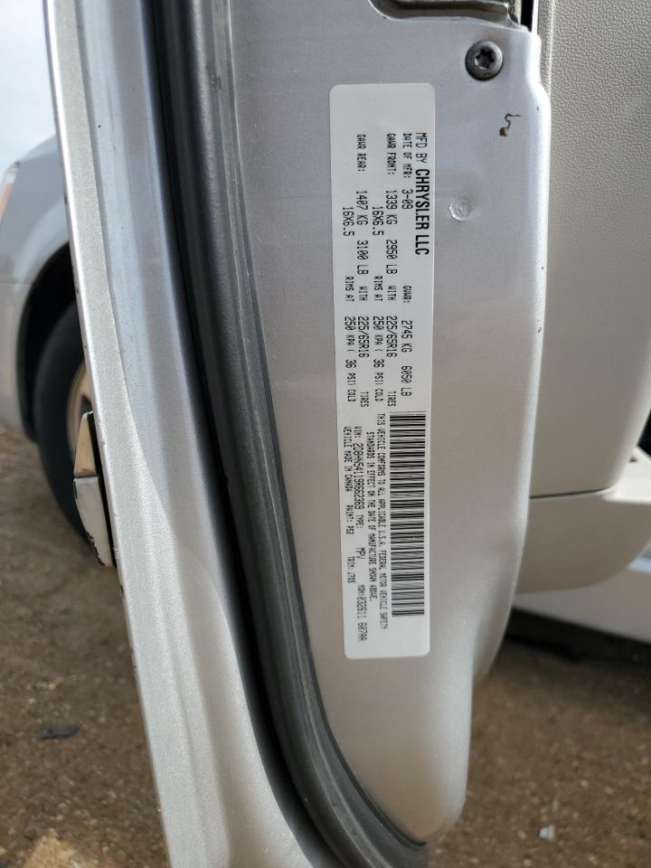 2D8HN54119R662369 2009 Dodge Grand Caravan Sxt