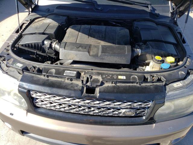 Lot #2436047840 2012 LAND ROVER RANGE ROVE salvage car