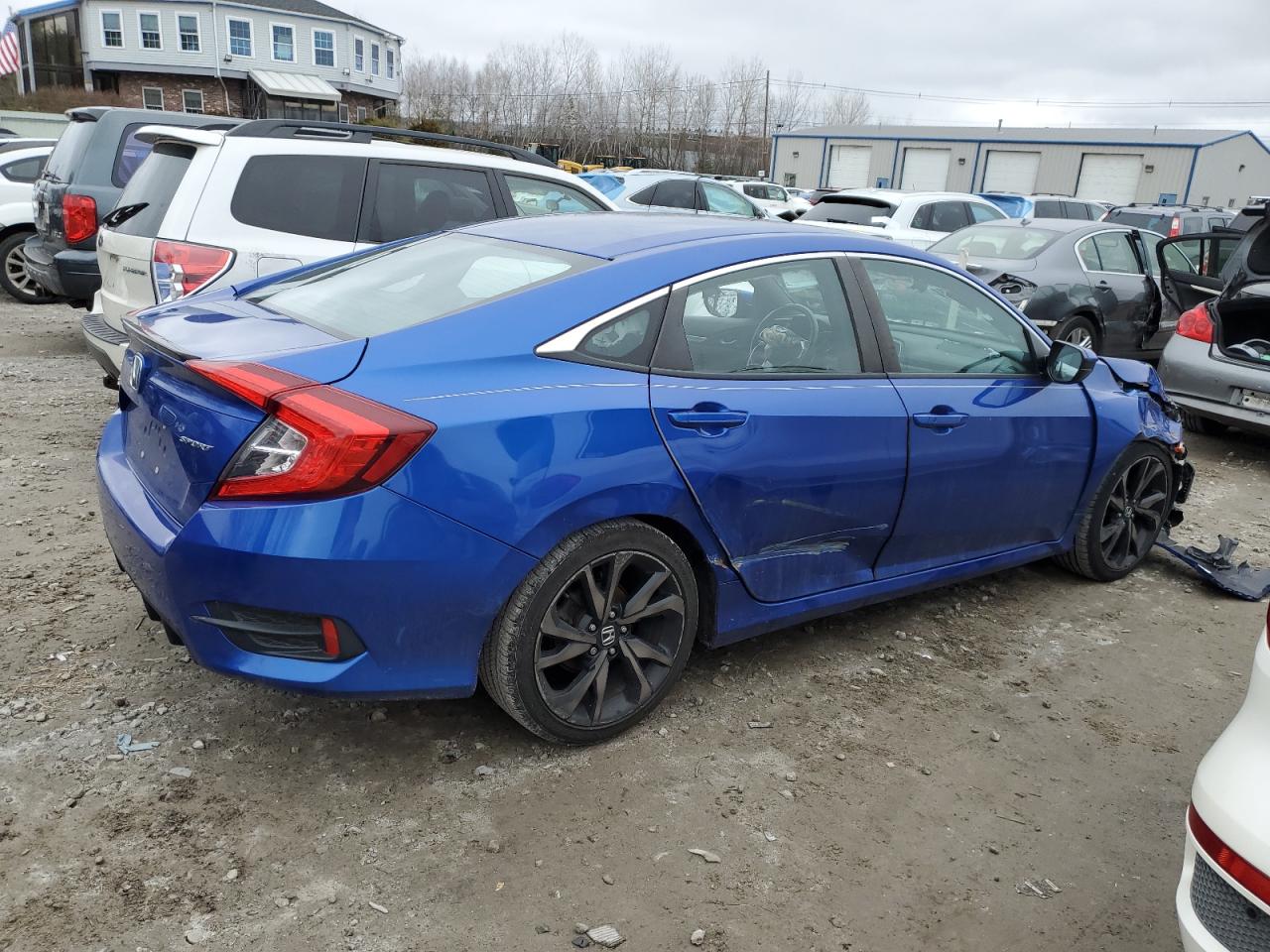 2019 Honda Civic Sport vin: 2HGFC2F8XKH539171