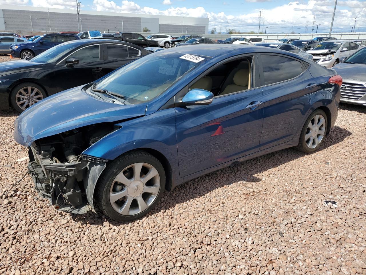 KMHDH4AE3DU952187 2013 Hyundai Elantra Gls