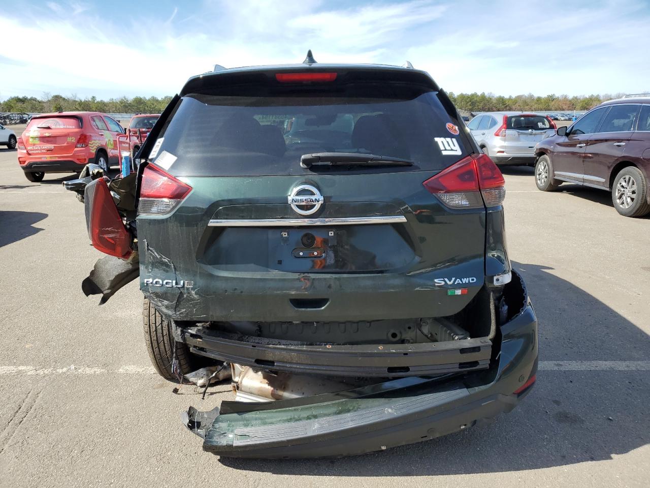 5N1AT2MV7KC781593 NISSAN ROGUE 2019
