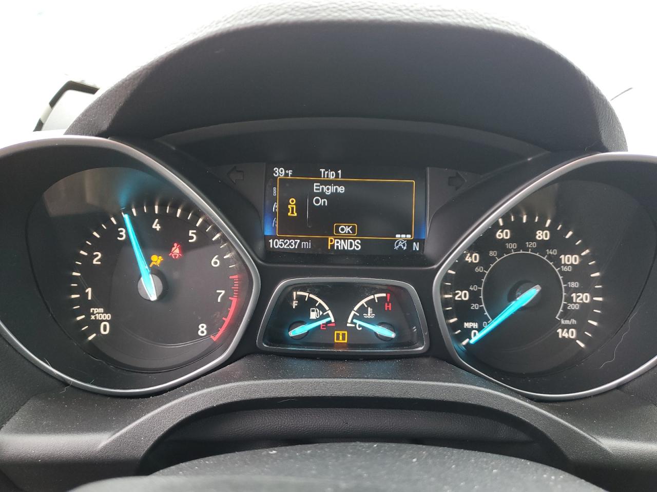 1FMCU9GD6HUD33401 2017 Ford Escape Se