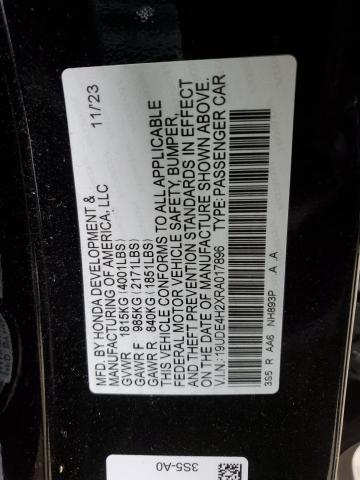 2024 ACURA INTEGRA 19UDE4H2XRA017896