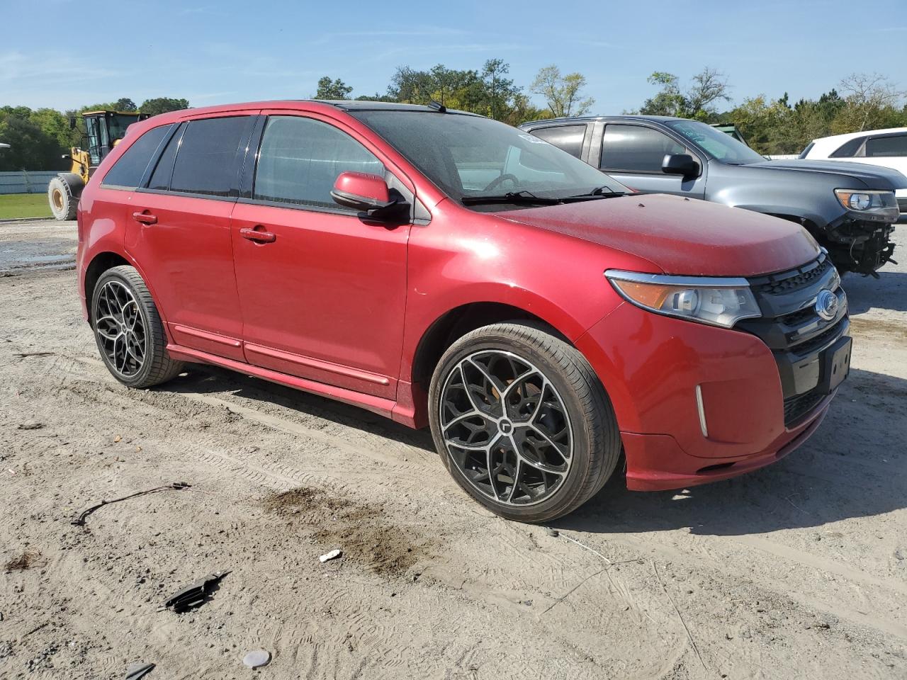 Lot #2876835381 2012 FORD EDGE SPORT