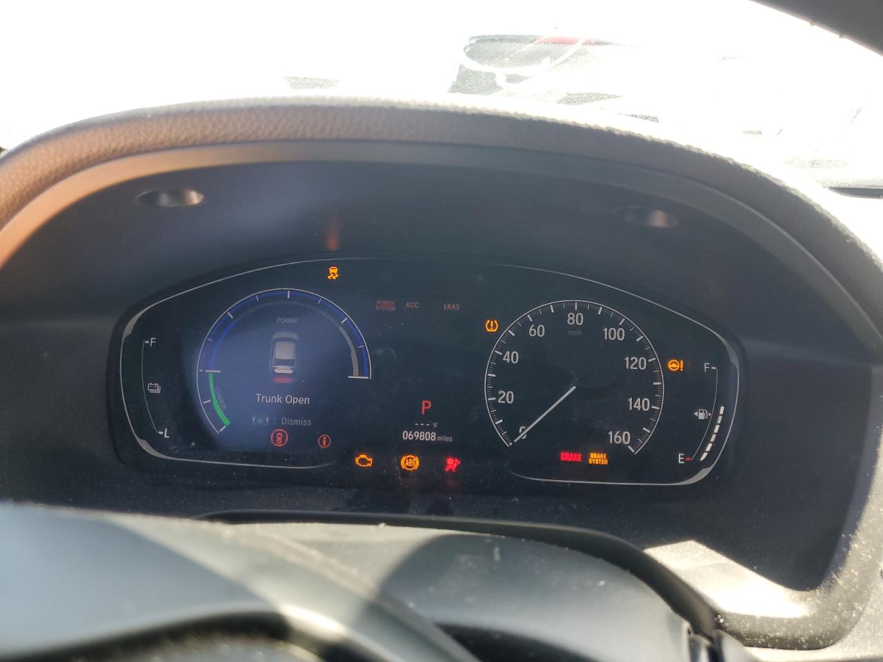 19XZE4F57KE031002 HONDA INSIGHT 2019