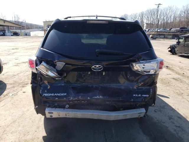 VIN 5TDJKRFH5FS152653 2015 Toyota Highlander, Xle no.6