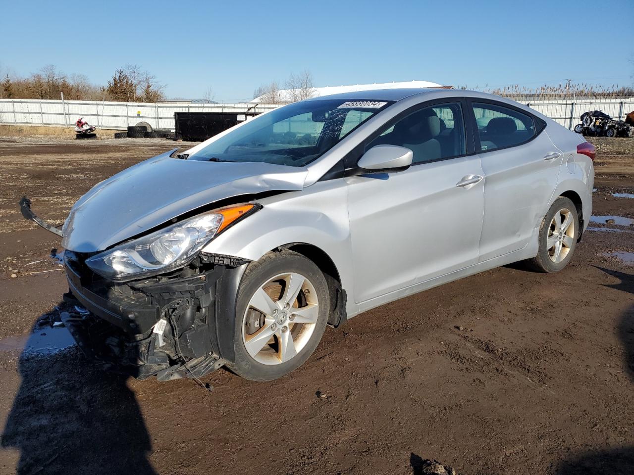 5NPDH4AE0DH386083 2013 Hyundai Elantra Gls