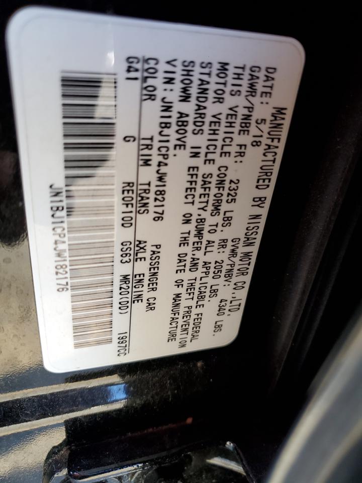 JN1BJ1CP4JW182176 NISSAN ROGUE 2018