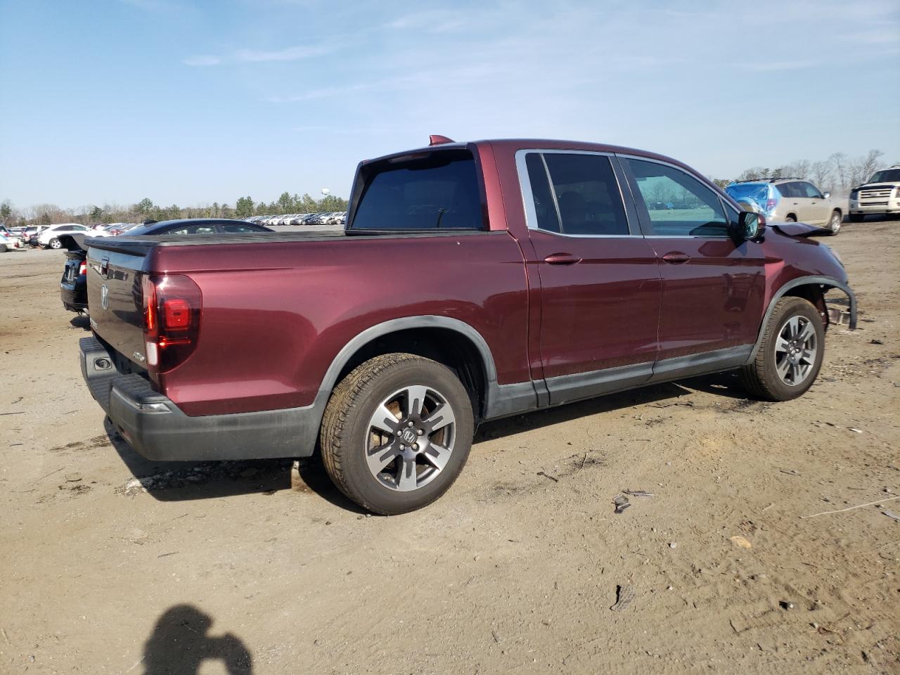 5FPYK3F65HB034305 HONDA RIDGELINE 2017