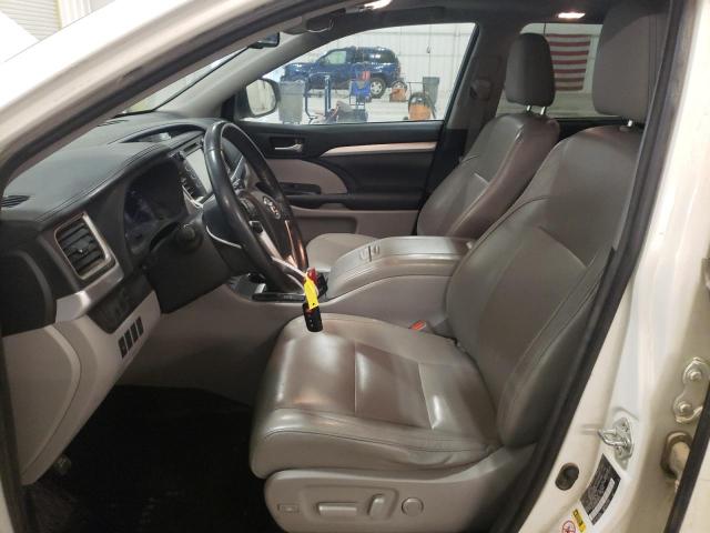 VIN 5TDJKRFHXES050750 2014 Toyota Highlander, Xle no.7