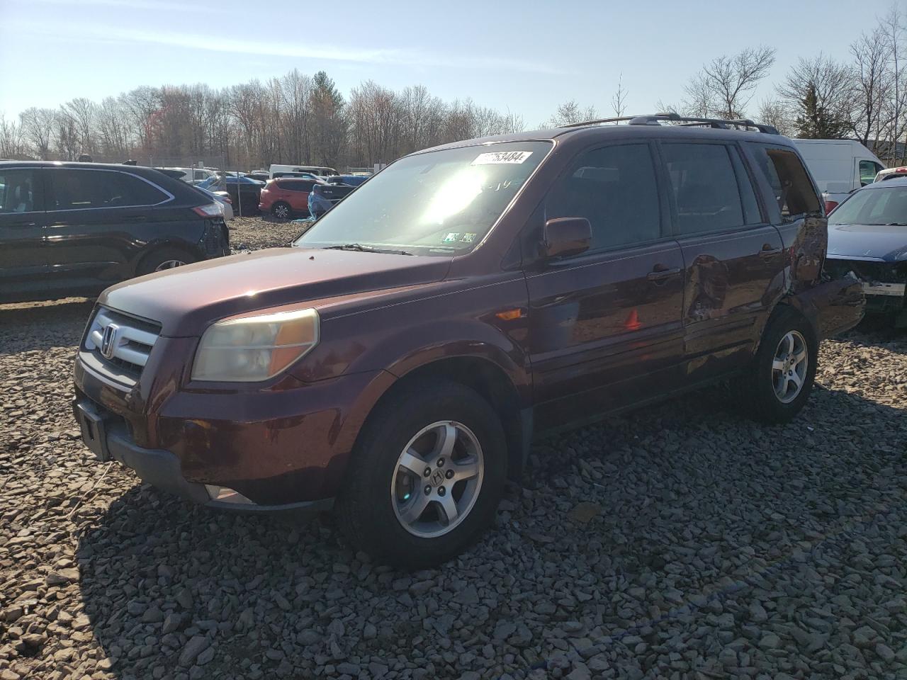 5FNYF18697B016645 2007 Honda Pilot Exl