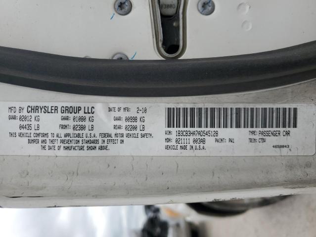 1B3CB3HA7AD545128 2010 Dodge Caliber Mainstreet