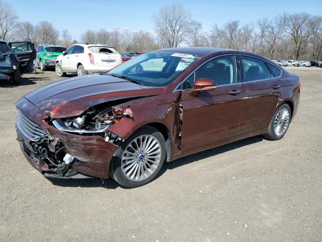 Lot #2468993717 2016 FORD FUSION TIT salvage car