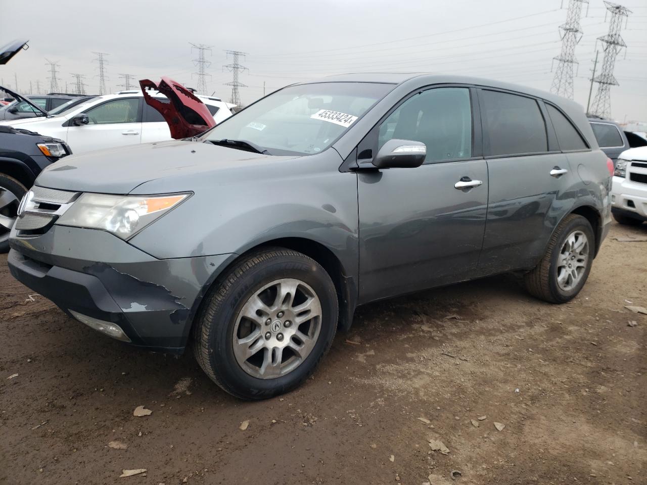 2HNYD28347H504164 2007 Acura Mdx Technology