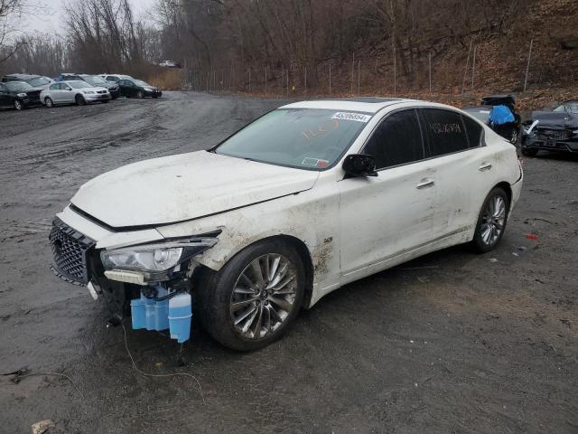 Lot #2523534427 2019 INFINITI Q50 LUXE salvage car