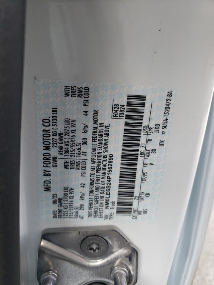 NM0LE6S24P1562890 2023 Ford Transit Connect Xl