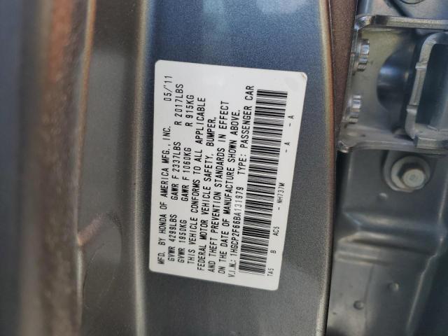 2011 Honda Accord Se VIN: 1HGCP2F66BA131979 Lot: 45835464
