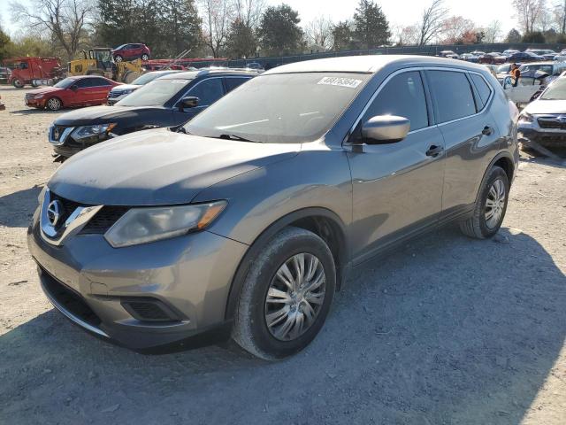 2016 Nissan Rogue S VIN: KNMAT2MV1GP597335 Lot: 48876364