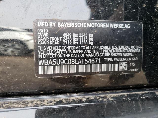 BMW M3 2020 Черный