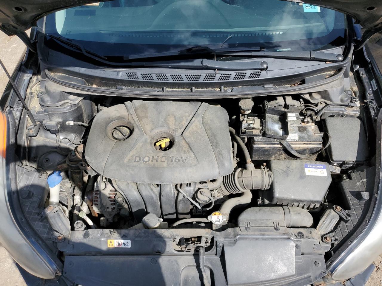 KMHDH4AE9CU467390 2012 Hyundai Elantra Gls