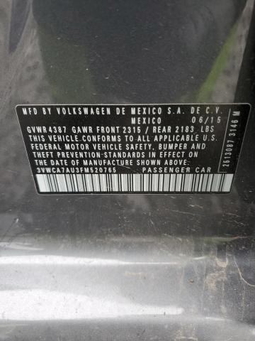 2015 VOLKSWAGEN GOLF SPORT - 3VWCA7AU3FM520765