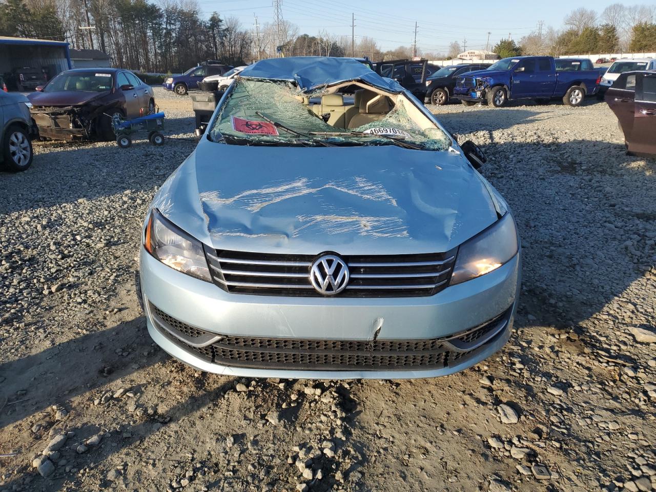 1VWBH7A30DC049347 2013 Volkswagen Passat Se