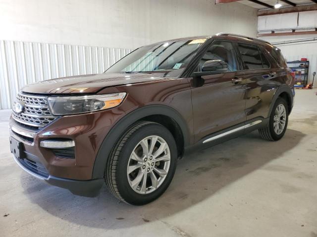 Lot #2454780709 2020 FORD EXPLORER L salvage car