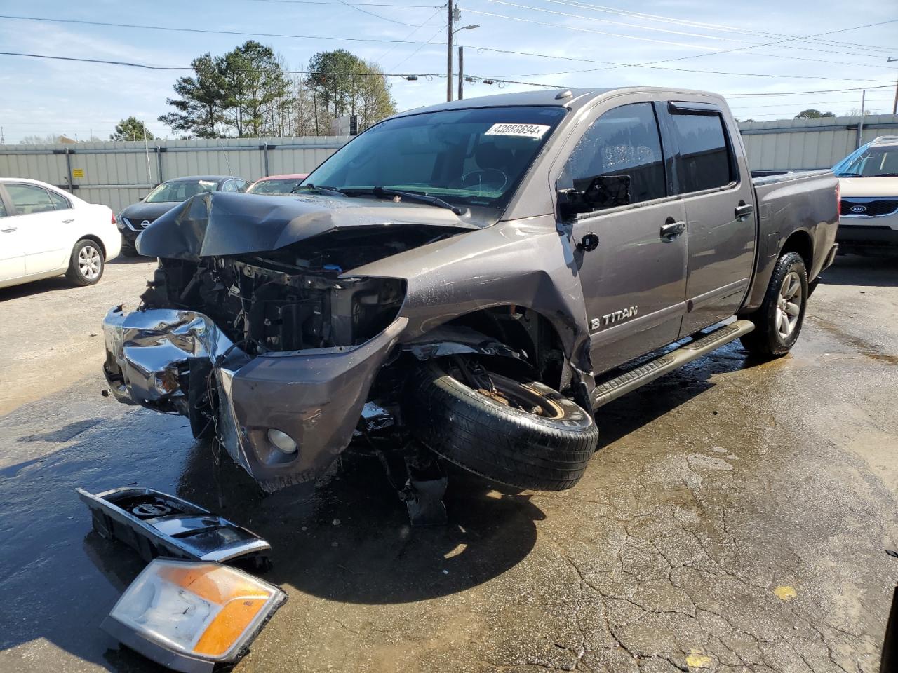 2013 Nissan Titan S vin: 1N6BA0ED8DN304975