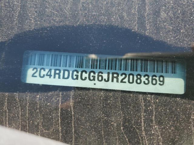 2C4RDGCG6JR208369 2018 Dodge Grand Caravan Sxt