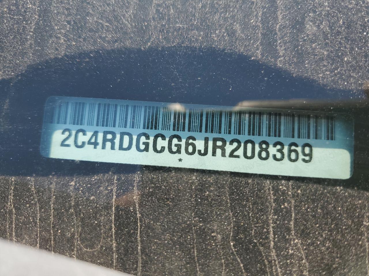 2C4RDGCG6JR208369 2018 Dodge Grand Caravan Sxt 2C4RDGCG6JR208369 2018 Dodge Grand Caravan Sxt