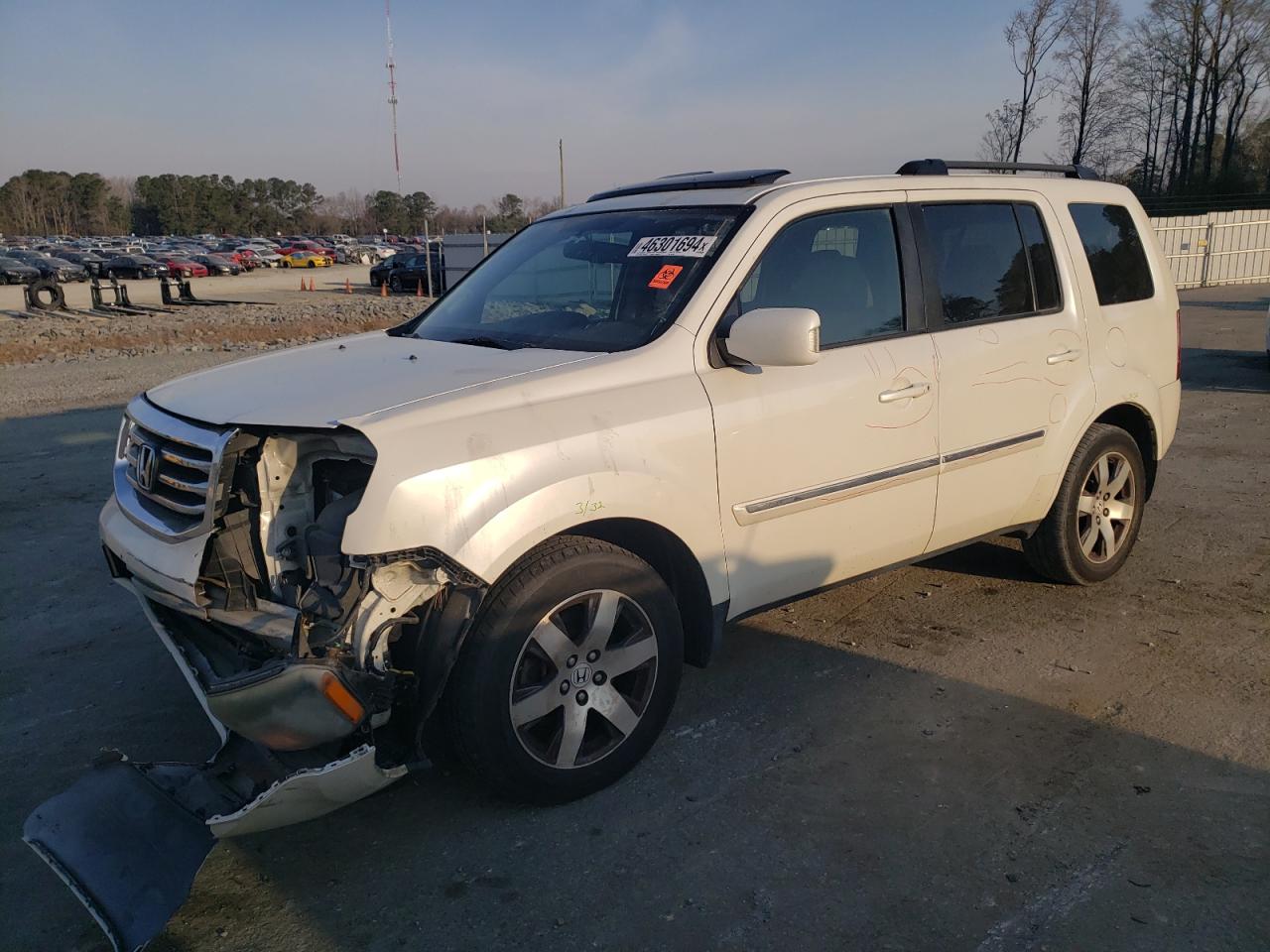 5FNYF4H95FB017494 2015 Honda Pilot Touring