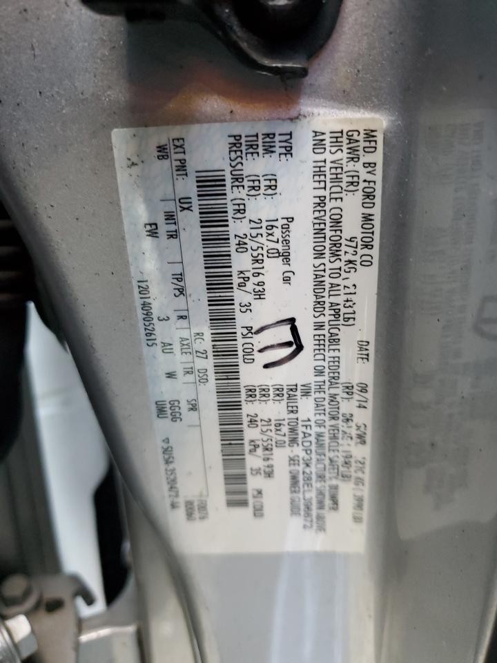 1FADP3K28EL396672 2014 Ford Focus Se