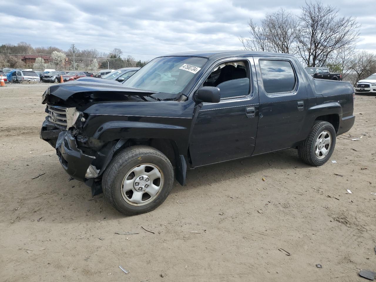 5FPYK1F25CB457038 2012 Honda Ridgeline Rt