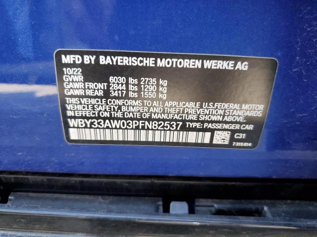 2023 BMW I4 M50 - WBY33AW03PFN82537