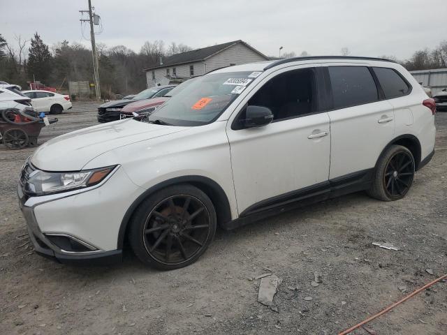 Lot #2452480850 2018 MITSUBISHI OUTLANDER salvage car