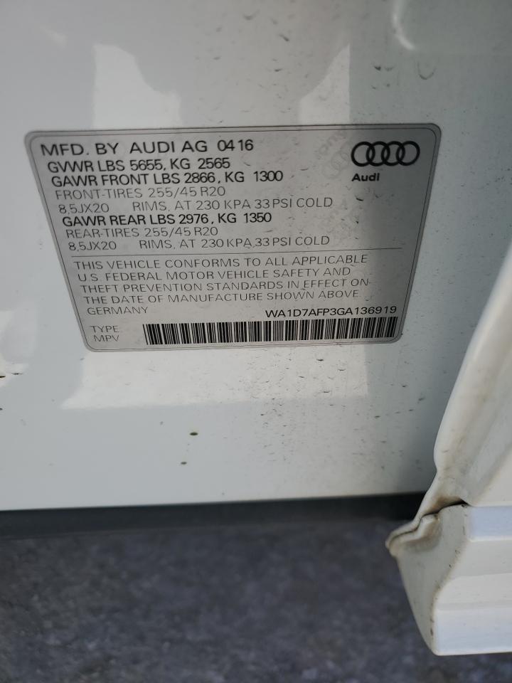 WA1D7AFP3GA136919 2016 Audi Q5 Premium Plus S-Line