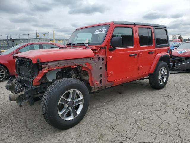 Lot #2487179160 2020 JEEP WRANGLER U salvage car