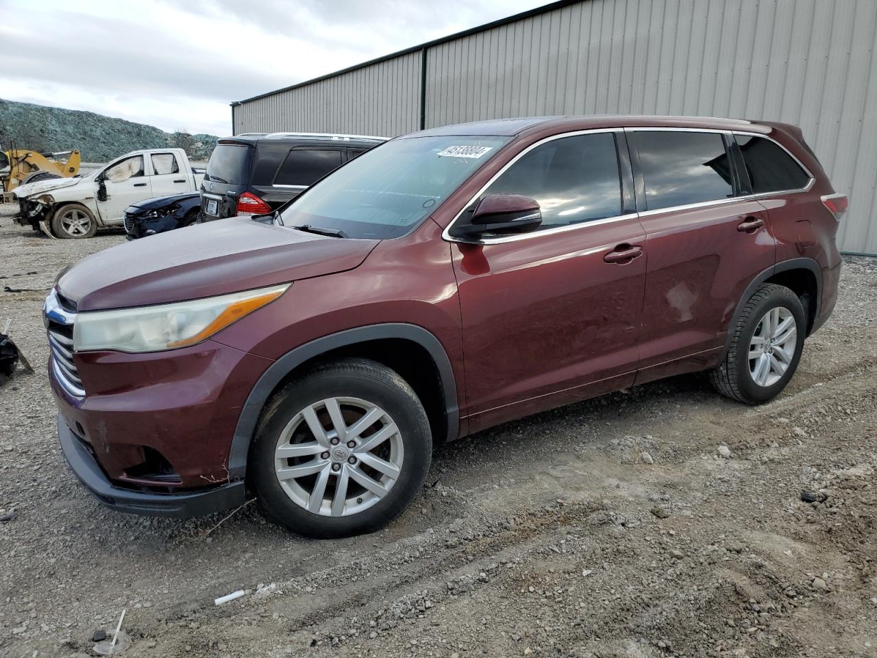 2015 Toyota Highlander Le vin: 5TDZARFH6FS016604