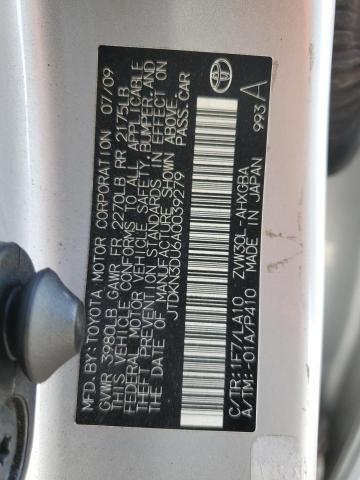 2010 Toyota Prius VIN: JTDKN3DU6A0039279 Lot: 47328714