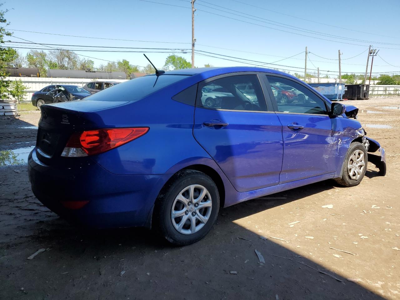 KMHCT4AE8DU317539 2013 Hyundai Accent Gls