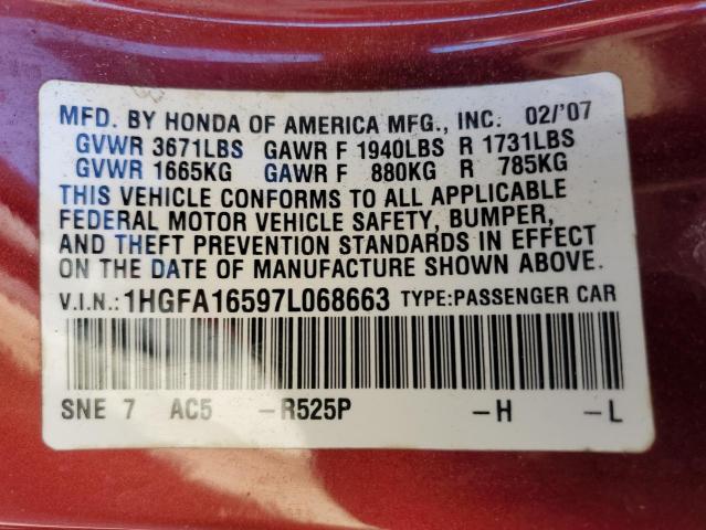 2007 Honda Civic - Image 12