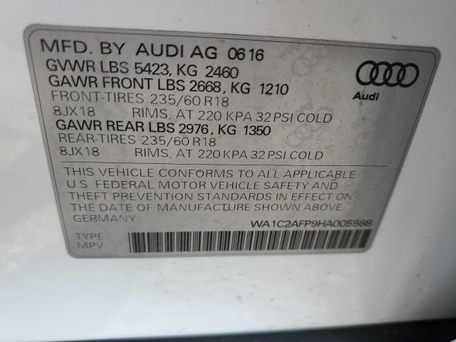 VIN WA1C2AFP9HA005988 2017 Audi Q5, Premium no.13