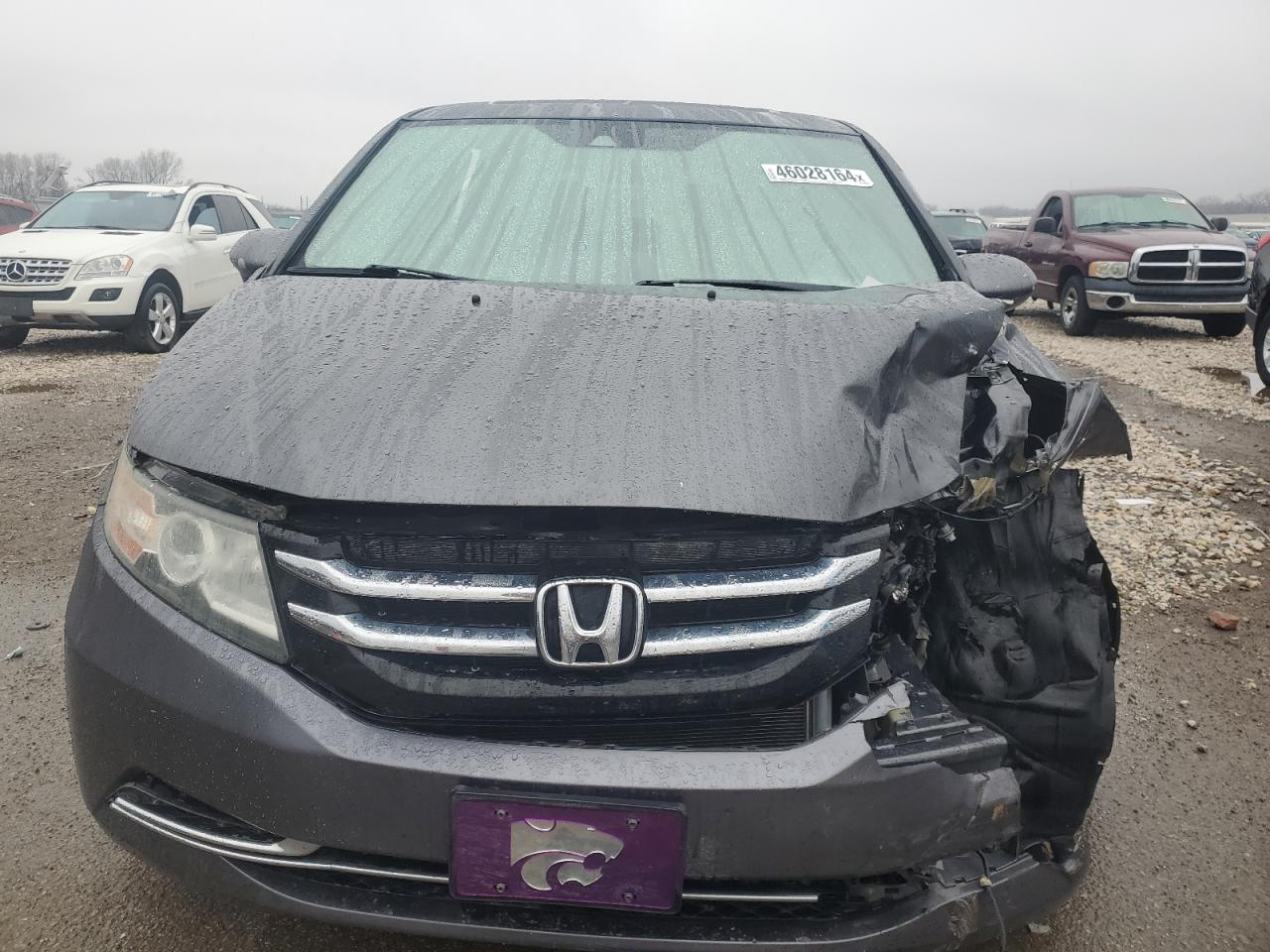 5FNRL5H6XEB130980 2014 Honda Odyssey Exl